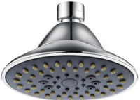 Johnson Optima Oval Three Flow Overhead Shower